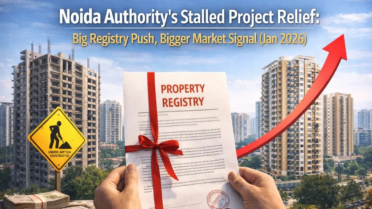 Noida Authority’s 2026 Push to Revive Stalled Projects