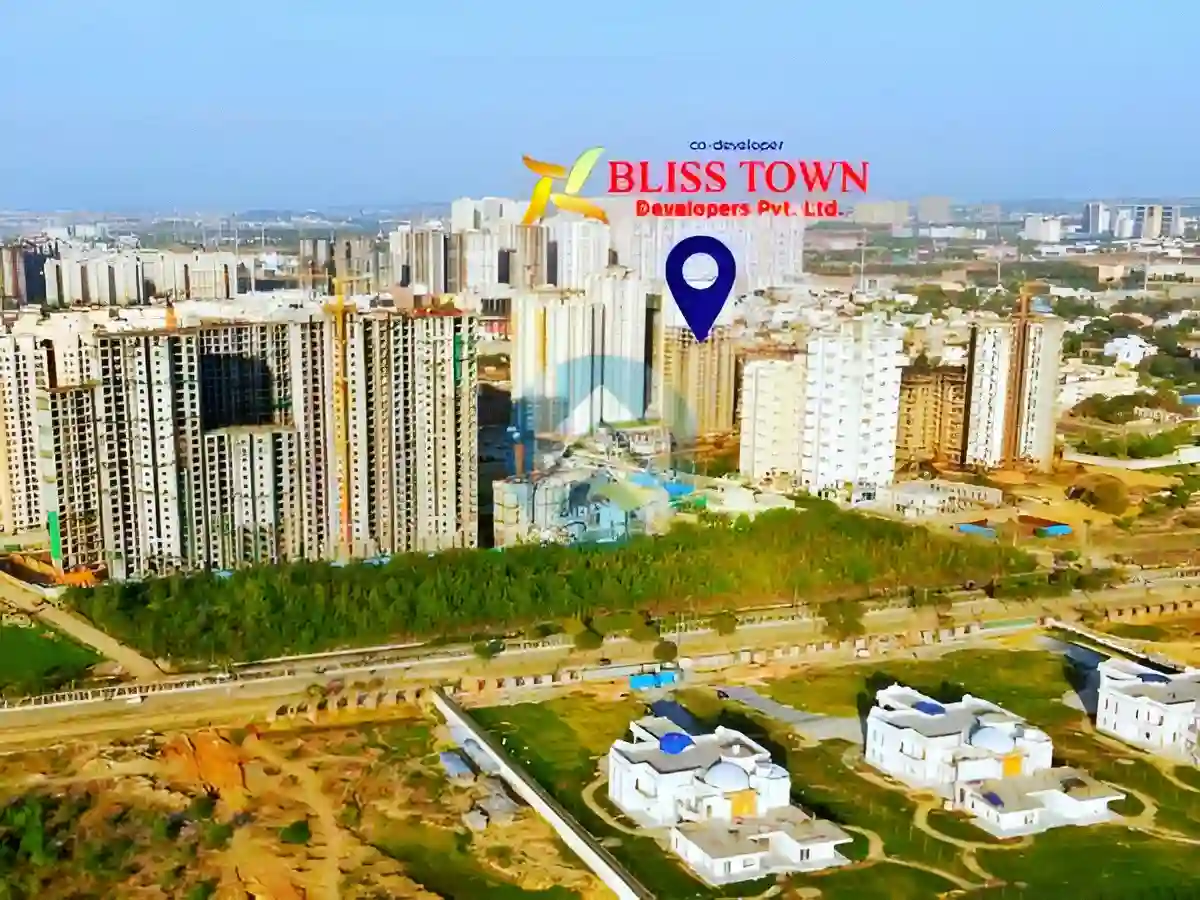 Bliss Town Arihant Green logo